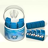 4Thought Large Pill Organizer, 7 Day Med Manager, High Quality, Durable Pill Organizer, Countertop Pill Planner