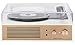 Crosley CR6045A-CR Miles 3-Speed Bluetooth in/Out Record Player Turntable with Built-in Speakers, Crème
