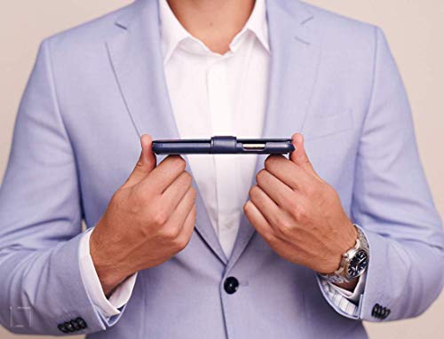 Lupa Iphone 6S Plus Wallet Case, Iphone 6 Plus Wallet Case, Durable And Slim, Lightweight With Classic Design & Ultra-Strong Magnetic Closure, Faux Leather, Navy Blue, For Apple Iphone 6S Plus/6 Plus #TOP6