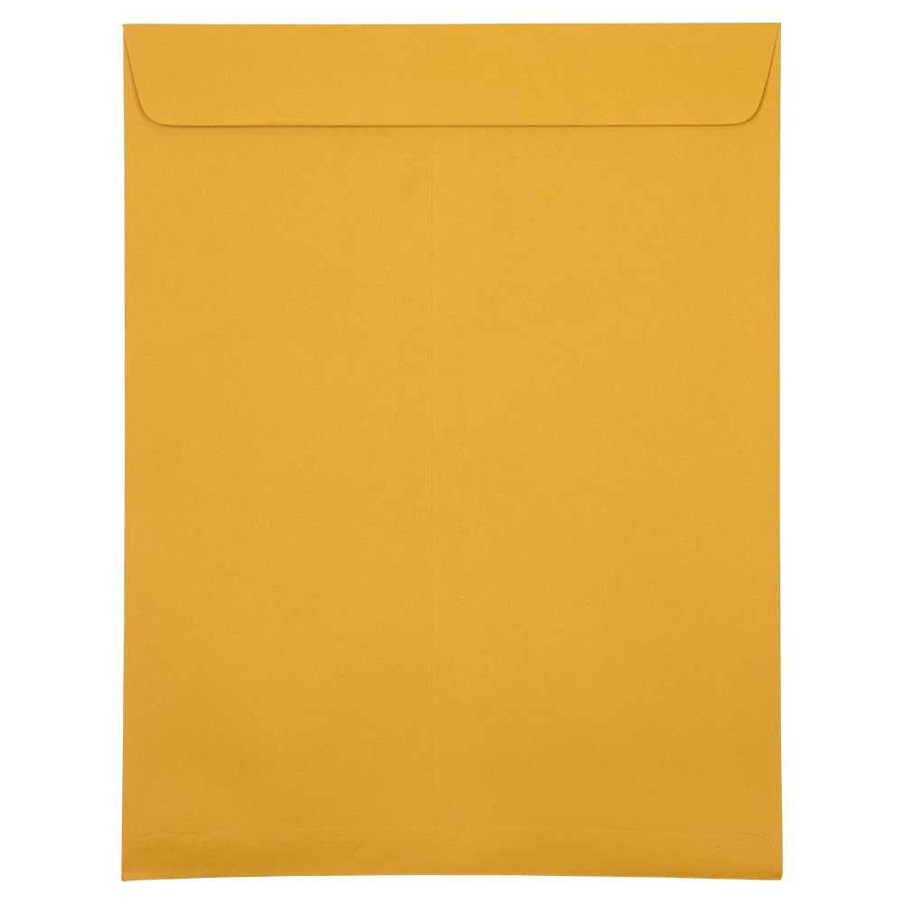 JAM PAPER 10 x 13 Open End Catalog Premium Envelopes - Manila - 100/Pack