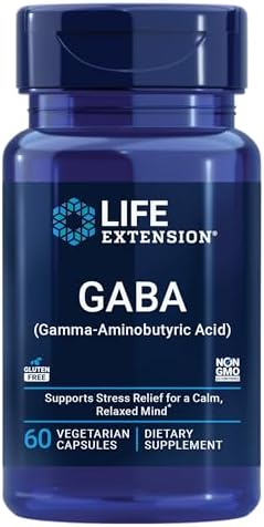 Life Extension GABA, Stress Support, GABA Supplement, Mood Suppor...