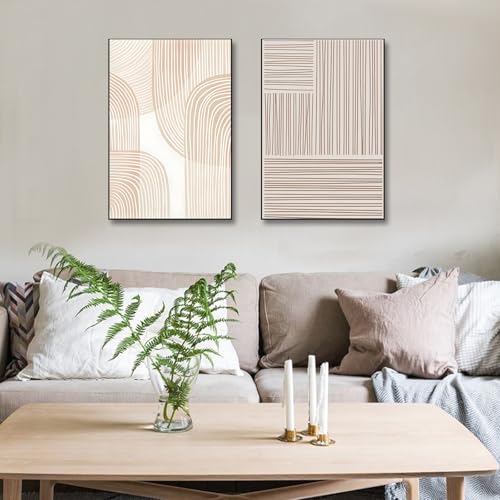 Images pour salon sans cadre 40x60cm | Habillez facilement vos grands murs vides