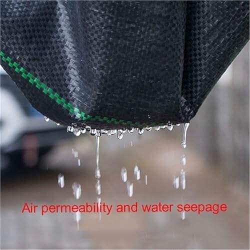 Géotextile pour aménagement paysager et bâche anti-repousse robuste