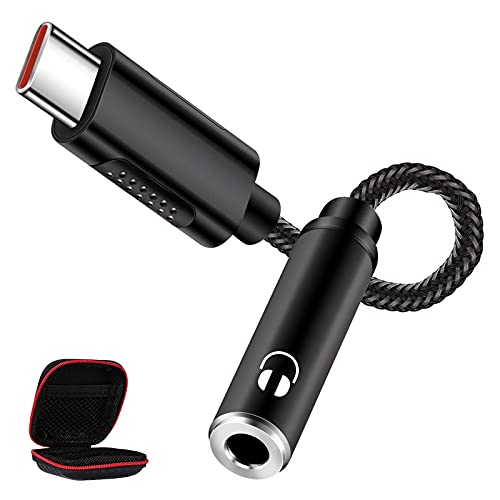 ✅【Chip DAC intelligente integrato】Questo adattatore per cuffie da USB C a 3,5 mm Il chip DAC intelligente integrato consente un suono ad alta fedeltà fino a 384 kHz / 32 bit, mentre altri forse 16 bit / 48 kHz. L'adattatore audio USB di tipo C converte i segnali analogici in digitali catturando perfettamente ogni segnale di nota