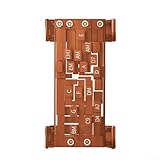 Gitarre Akkord Presser, Gitarre Presser Hilfe Lernen Starter, Gitarre Akkord Trainer, Gitarre Akkord Presser für Gitarre Anfänger, Anfänger Gitarre für Erwachsene (Braun)