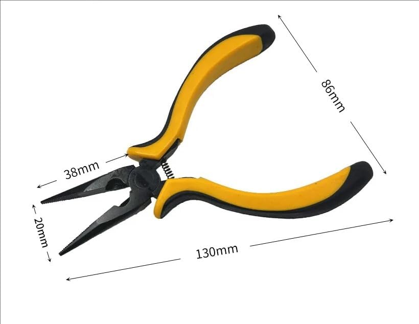 Ball Link Plier Helicopter Airplane Car Repair Tool Kit Tool For Rc Toy Model Long Nose Pliers Oblique Head Shear (3pcs Set)