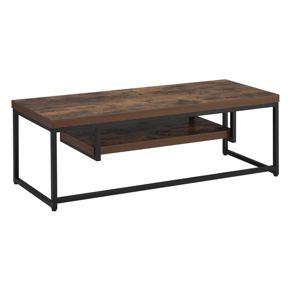 Amazon.com: Acme Bob Rectangular Wooden TV Stand with Shelf in