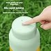 YIHANGG Exprimidor Eléctrico de Cítricos con Popote y Dos Tapas Mini Portátil Licuadora para Batidos de Jugo Fresco Exprimidor de Prensado en Frío con Vasos para Botellas Exprimidor de Limas y Frutas Imagen de YIHANGG Exprimidor Eléctrico de Cítricos con Popote y Dos Tapas Mini Portátil Licuadora para Batidos de Jugo Fresco Exprimidor de Prensado en Frío con Vasos para Botellas Exprimidor de Limas y Frutas