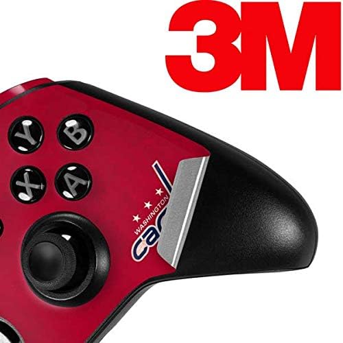 Skinit Decal Gaming Skin Compatible with Xbox One Elite Controller - Officially Licensed NHL Washington Capitals Distressed Design