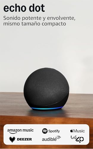Miniatura 3 de Echo Dot (Última generación), Antracita + Ring Videotimbre con batería (Battery Video Doorbell) (última gen.), Gris moteado