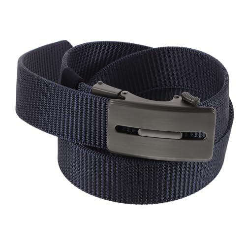 NOLITOY Mens Ratchet Belt Automatic Buckle Comfortable Nylon Belt for Work Jeans