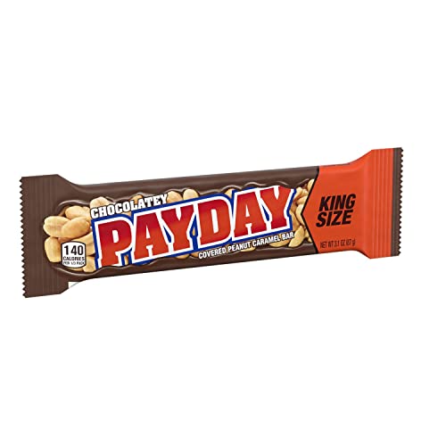 Payday Chocolatey Peanut Caramel King Size Candy, 3.1 Oz #TOP19