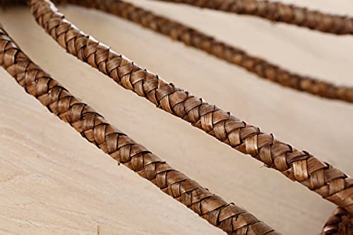 YueLian - Borsa da spiaggia in paglia da donna