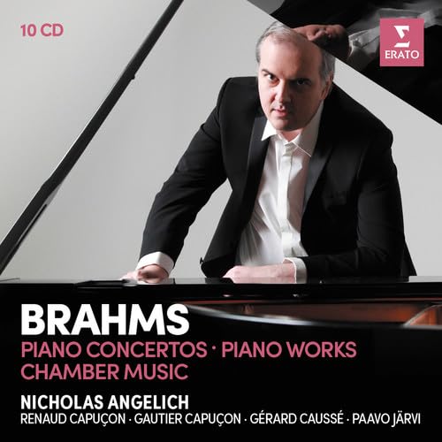 Brahms: Piano Concertos, Piano Works, Violin Sonatas, Piano Trios, Piano Quartets [10 Discs]