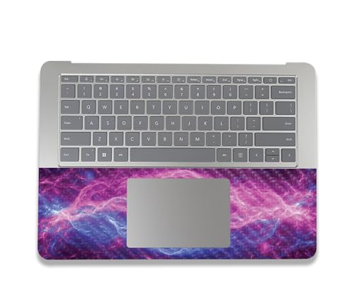 Image of MightySkins Carbon Fiber Skin Compatible with Microsoft Surface Laptop Studio 2 (2023) Full Wrap Kit - Raw Energy | Protective, Durable Textured Carbon Fiber Finish | Easy to Apply | Made in The USA