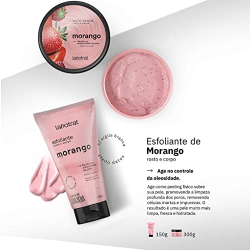 Labotrat “Esfoliante De Morango Com Super Ação Anti-Oxidante Renova Revitaliza A Pele Deixa Aveludad