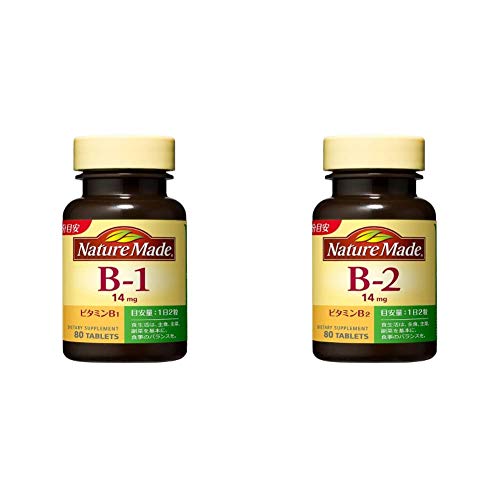 NATUREMADE(�l�C�`���[���C�h) �y�Z�b�g�����z��ː��� �r�^�~��B-1 80�� & �r�^�~��B-2 80��