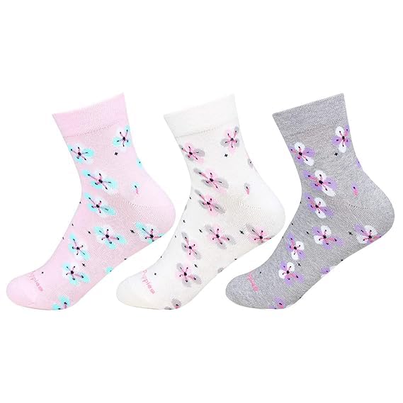 Hush Puppies Women Core Ankle Socks, Multicolour, Free Size UK(BROHPG-05-PO3)