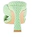 BCBGeneration Womens Fashion Heeled Sandal, Clover Raffia, 6 US