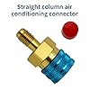 Obotsnoi Connector Conversion Set For Car Conditioner AC Charging R1234YF To R134A Quick Coupler Adapter R1234YF Couplers Copper Coupler For Car Air Conditioning #2
