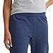 Hanes womens Ecosmart Cinched Cuff Sweatpants, Navy Heather, Medium US