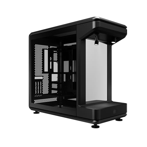 Cooler Master MasterFrame 360 Stage Mirror PC�P�[�X���X�e�[�W�ɕς���uMasterFrame�v�V���[�YPC�P�[�X �t�����g�~���[�p�l�����ڃ��f�� [MF360-KHNN-S01]