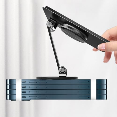 Support magnétique portable pour voiture, bureau et vidéoconférence - 4