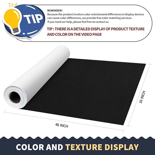 image for ONine Leather Repair Patch，Leather Repair Tape, 16 x 48 inches Leath