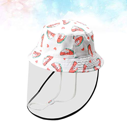 PretyzOOM — Chapéu protetor solar infantil de 52 jardas, capa de rosto inteiro destacável anticospen