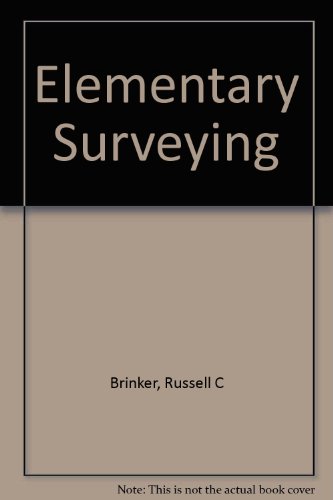 Elementary Surveying B000PV6CFQ Book Cover