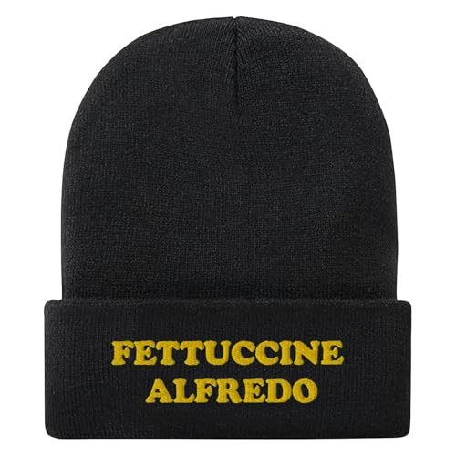Funny Beanie for Men and Women Cool Embroidered Knit Hat Warm Winter Funny Hat
