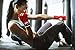 Hawk Padded Inner Gloves Training Gel Hand Wraps for Boxing Quick Wraps Men & Women Kickboxing Muay Thai MMA Bandages Fist Knuckle Wrist Protector Handwraps (Pair) (Red, L/XL)