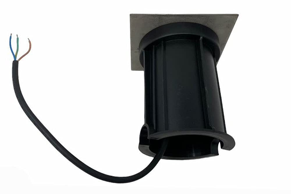 Vetrineinrete® Faretto Led Incasso Quadrato Calpestabile IP65 Per Esterno, GU10, 11x11cm - Segnapasso Per Giardino E Vialetti - 3