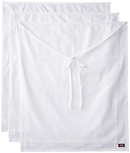 Tablier de chef blanc avec poche Dickies pour protéger vos vêtements