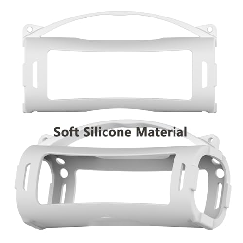 Image of Silicone Cover Case for Sony ULT Field 1 Elextronics Ultra Portable Wireless Bluetooth Speaker, Protective Stand Holder for Sony ULT Field 1 Speaker Accessories (Case only) (Off White)
