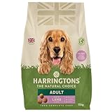 Harrington Complete - Comida para perros, mezcla seca de cordero y arroz, 15 kg