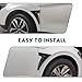 Hugwits 2 PCS Car Fender Vent Hood Decoration, 7.52