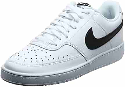 Nike Men's Court Vision Low Sneaker, White/Blackwhite, 8 Regular US,  CD5463, 41 eu: Buy Online at Best Price in UAE - Amazon.ae