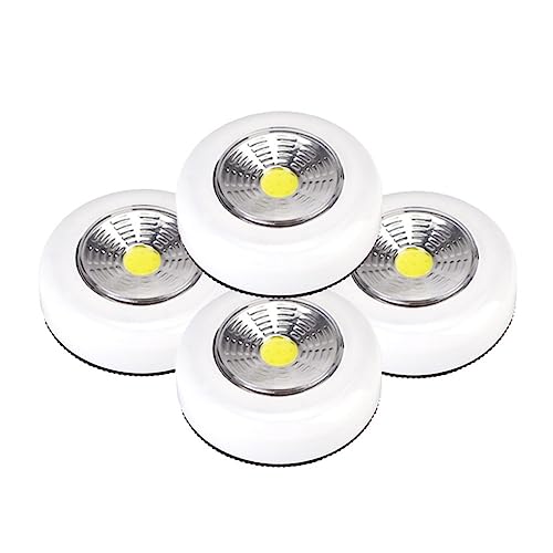 Gadpiparty Touch Light Night Light Led Push Lamp Emergency Led Battery Operated Small 4 Pack