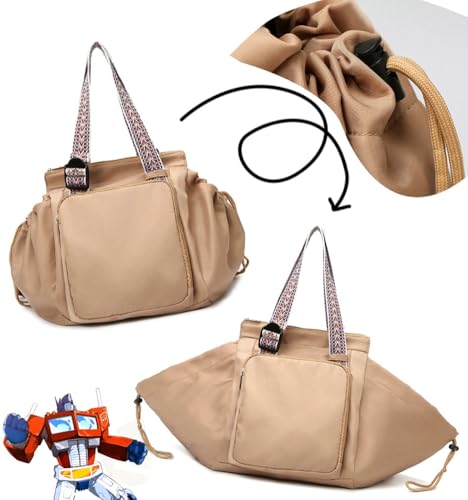 Slouchy Nylon Hobo Bags Women Trendy Underarm Crescent Shoulder Bag College Crossbody Purses Travel Tote Handbag Backpack4