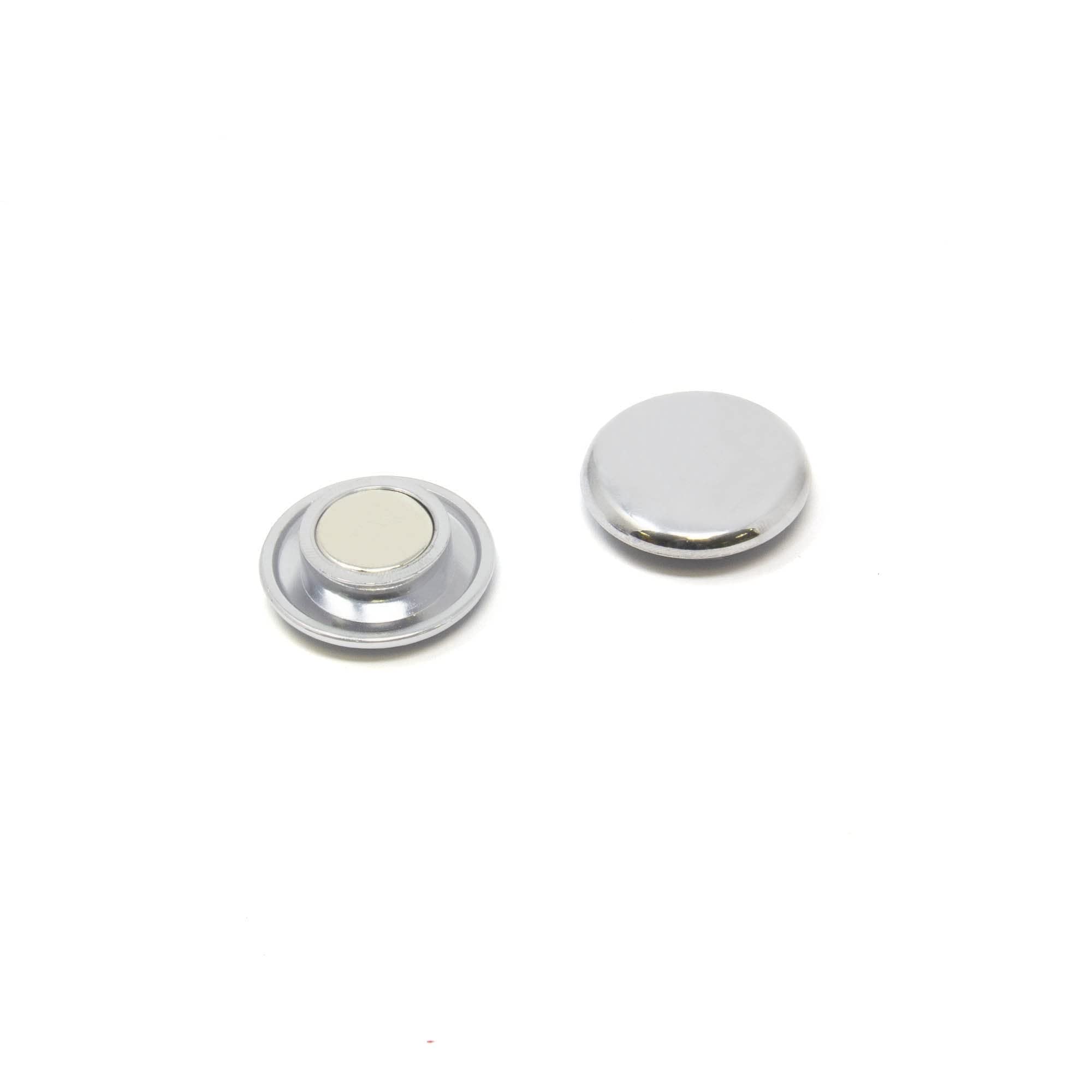 Magnetti Per Ufficio Di Pianificazione In Argento Ad Alta Potenza Per Frigorifero, Lavagna, Tabellone, Archiviazione - 30mm Dia x 11mm Alto - Confezione Di 120