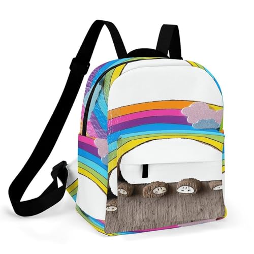 Bolsa para laptop y negocios casual mochila de tela Oxford compacta