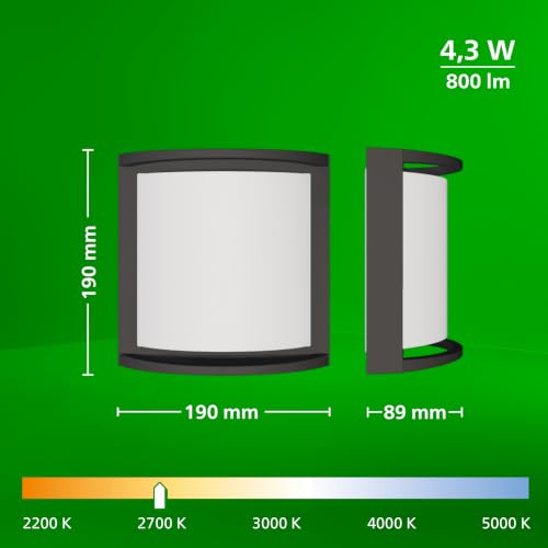 Philips led Samondra 8720169276864 Applique led extérieure led - vue 7