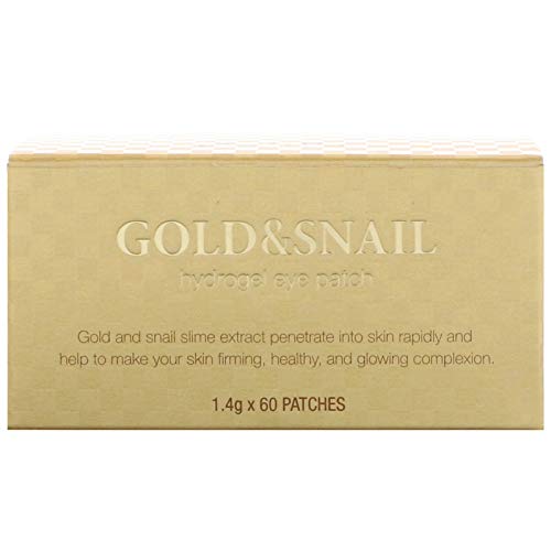 Petitfée - Gold & Snail Hydrogel Eye Patch - 60 x Pieces - Skin Care with Gold and Snail Slime