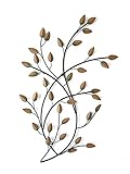 Your Home and Beyond Autumn Leaves Blue and Brown 28.25 x17.5