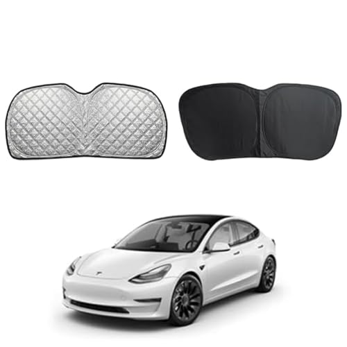 迅速発送】車用 サンシェード テスラモデルy リア用 車中泊 仮眠