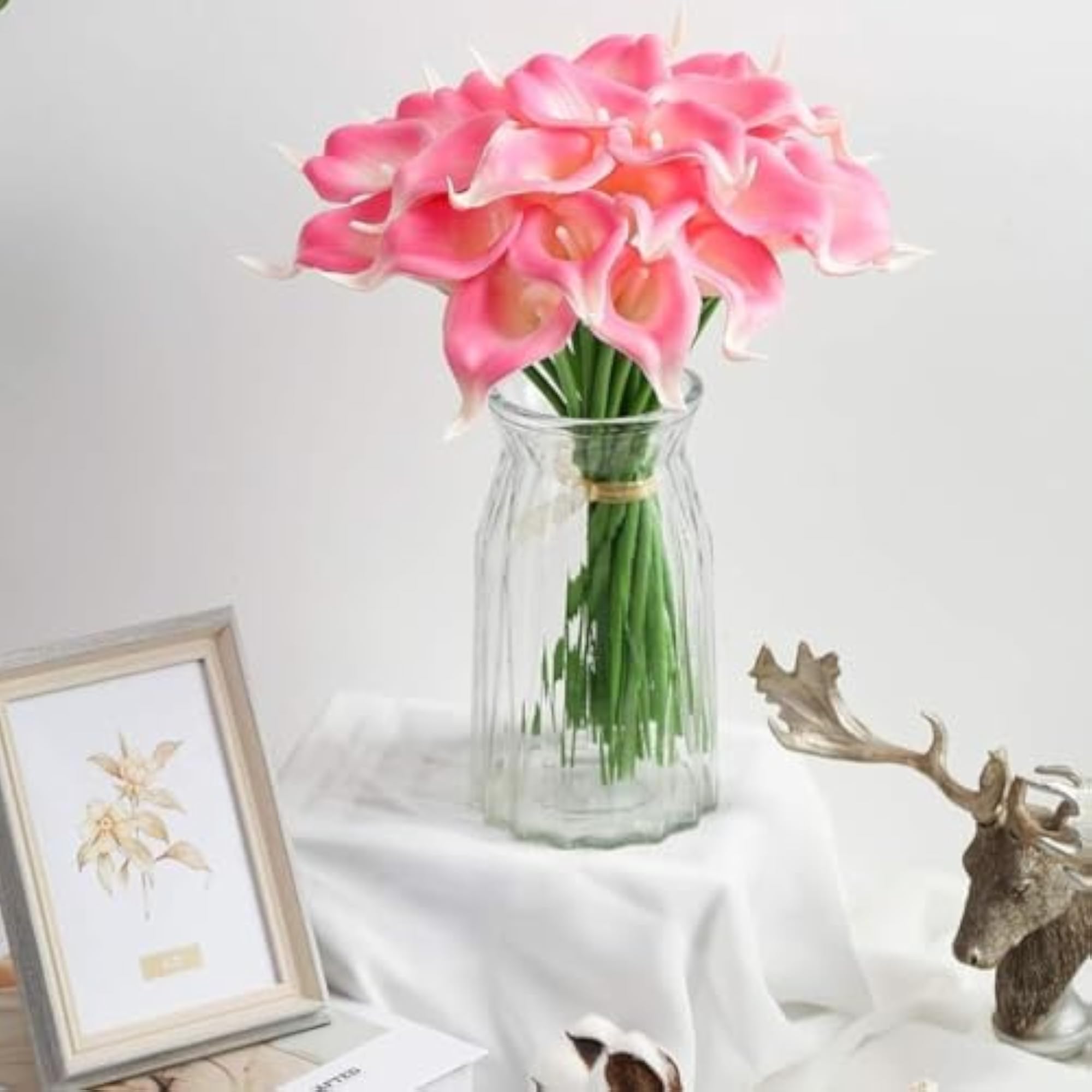 Premium Artificial Pink Calla Lily Flowers