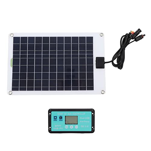 50W 12V Solar Panel Kit, Solar Panel Battery Charger with 100A MPPT Charge Controller, Solar Panels Charger for 12 Volt RV Marine Boat ATV Car Trailer