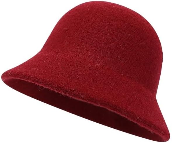 Wool Fisherman Hats Thickened Basin Vintage Woolen