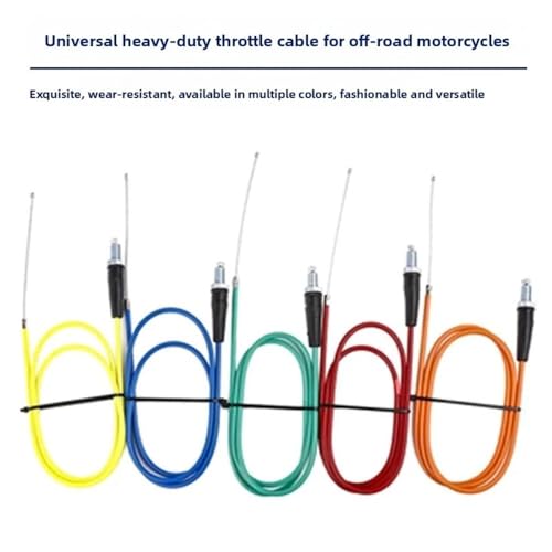 Cable de acelerador universal resistente Ca Gaosai con cabeza recta de 1100mm 2